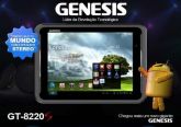 Tablet Genesis Gt-8220s Hdmi/8gb/3g C/ Adaptador Tv Digital
