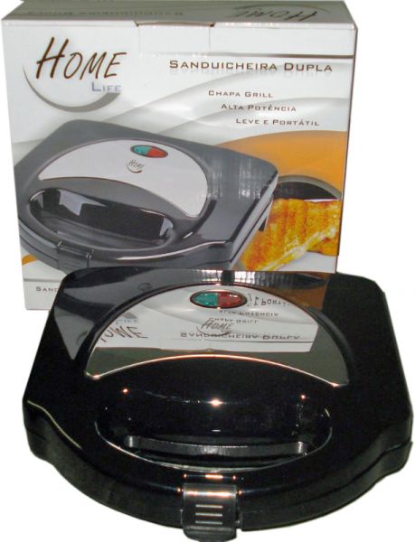 Sanduicheira Grill Home Life HLS 700 127 e 220V