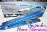 Prancha Nano Titanium Babyliss Pro  230°C(original)